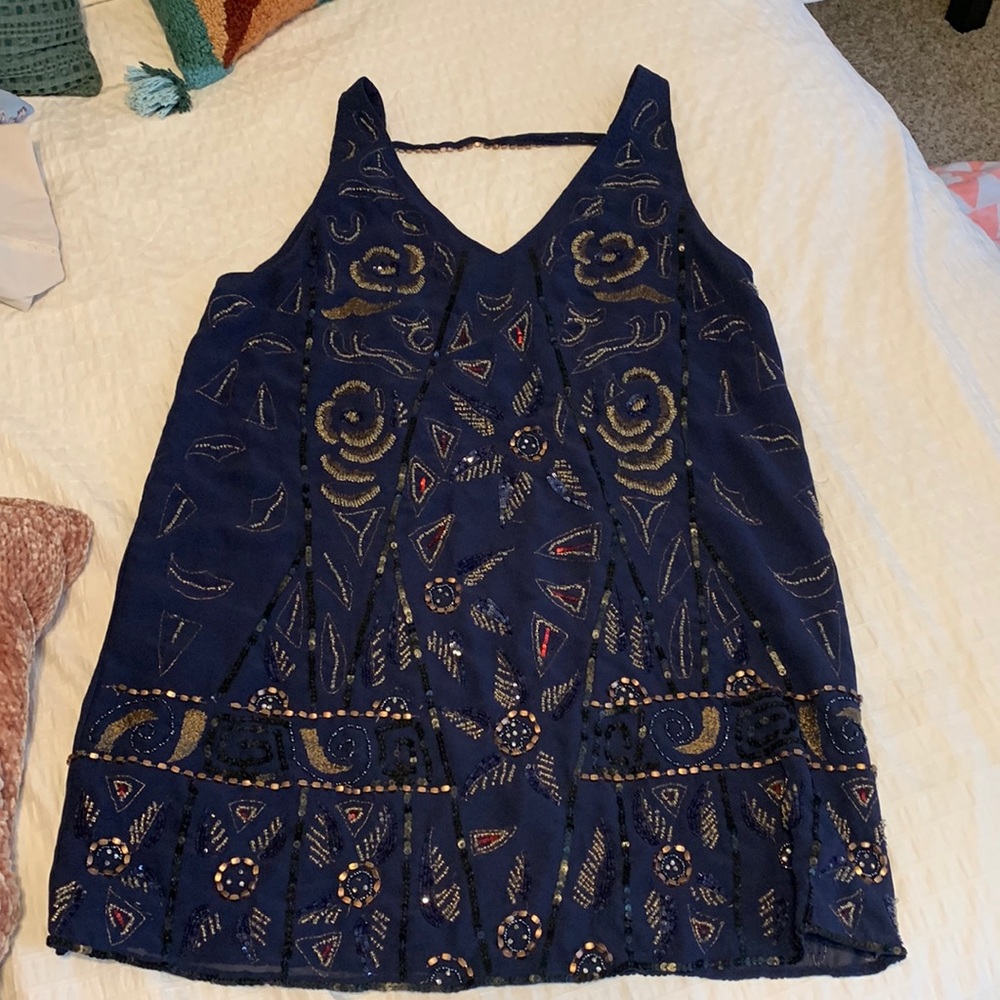 Free People Beaded Dress